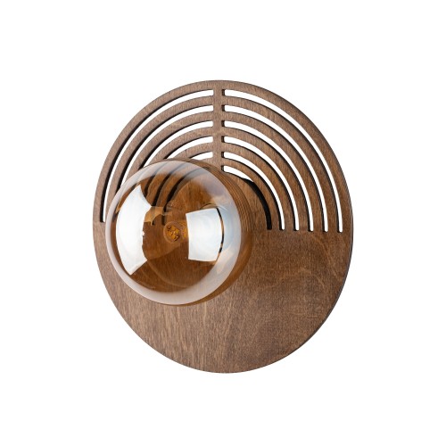 LUNAR WOOD Kinkiet 1XG9 250 11013 TK Lighting Dąb Brązowy