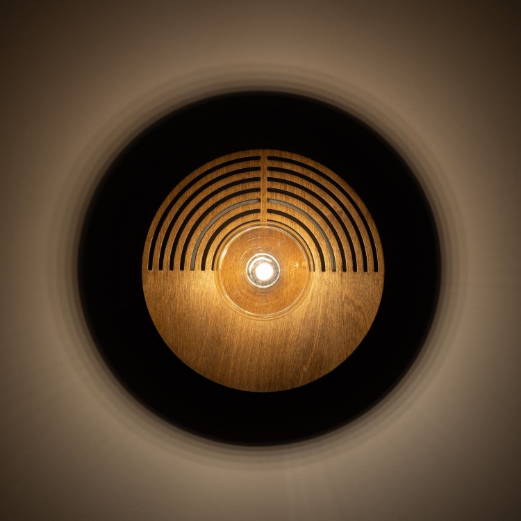 LUNAR WOOD Kinkiet 1XG9 250 11013 TK Lighting Dąb Brązowy