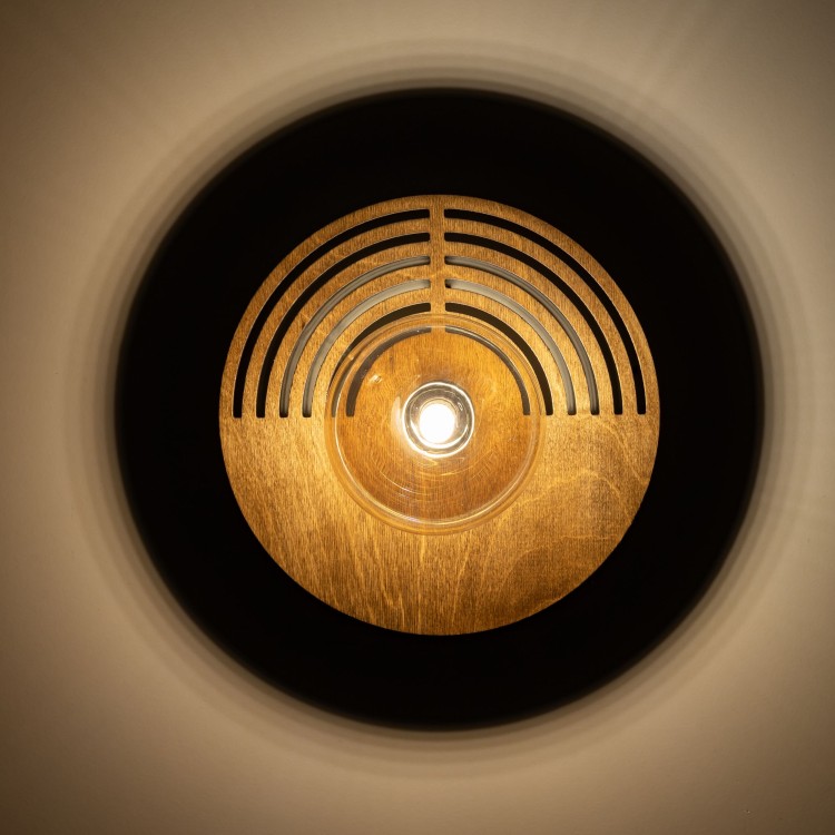 LUNAR WOOD Kinkiet 1XG9 300 11014 TK Lighting Dąb Biały
