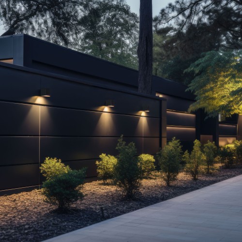 AXIS GRAY Kinkiet ogrodowy 1XGU10 10969 TK Lighting Szary Transparentny