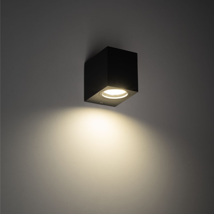 AXIS GRAY Kinkiet ogrodowy 1XGU10 10969 TK Lighting Szary Transparentny