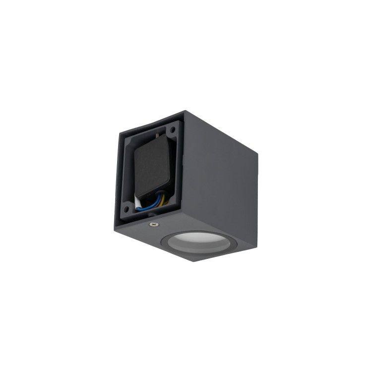 AXIS GRAY Kinkiet ogrodowy 1XGU10 10969 TK Lighting Szary Transparentny