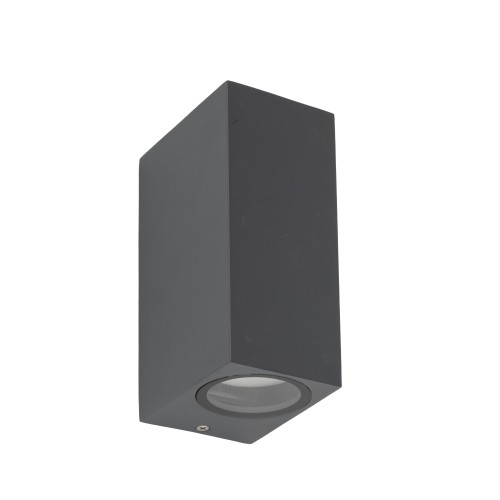 AXIS GRAY Kinkiet ogrodowy 2XGU10 10970 TK Lighting Szary Transparentny
