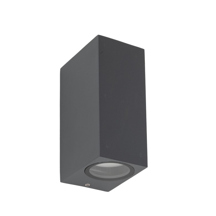AXIS GRAY Kinkiet ogrodowy 2XGU10 10970 TK Lighting Szary Transparentny
