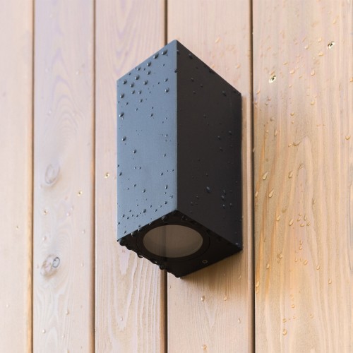 AXIS GRAY Kinkiet ogrodowy 2XGU10 10970 TK Lighting Szary Transparentny