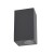 AXIS GRAY Kinkiet ogrodowy 2XGU10 10970 TK Lighting Szary Transparentny