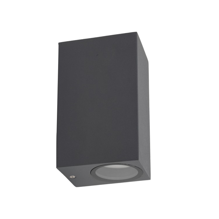 AXIS GRAY Kinkiet ogrodowy 2XGU10 10970 TK Lighting Szary Transparentny