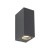 AXIS GRAY Kinkiet ogrodowy 2XGU10 10970 TK Lighting Szary Transparentny