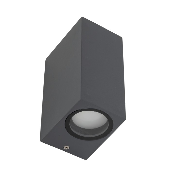 AXIS GRAY Kinkiet ogrodowy 2XGU10 10970 TK Lighting Szary Transparentny