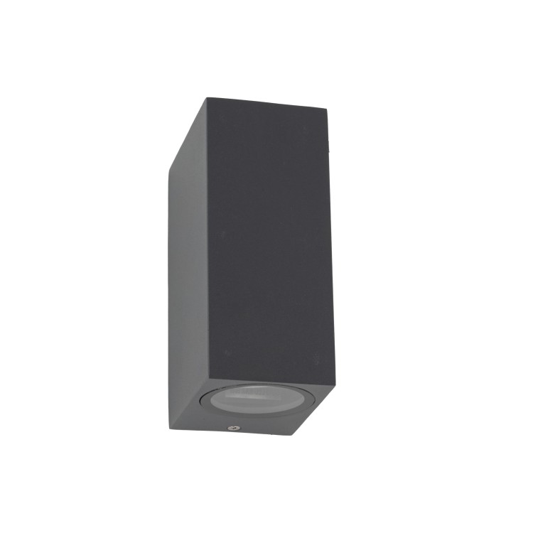 AXIS GRAY Kinkiet ogrodowy 2XGU10 10970 TK Lighting Szary Transparentny