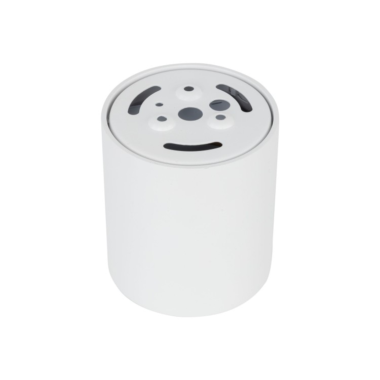 BLAZE WHITE 12W 18140 TK Lighting Biały Biały, Czarny
