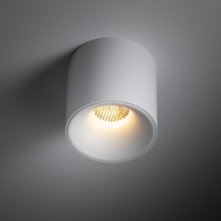BLAZE WHITE 18W 18142 TK Lighting Biały Biały, Czarny