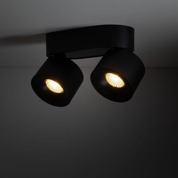SPARK DUO BLACK CCT 20W 18164 TK Lighting Czarny Czarny