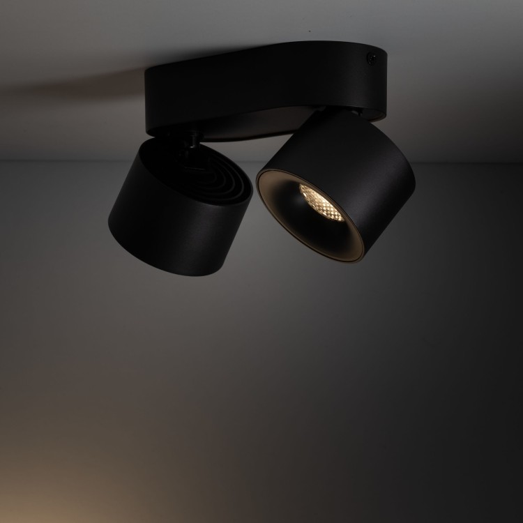 SPARK DUO BLACK CCT 20W 18164 TK Lighting Czarny Czarny