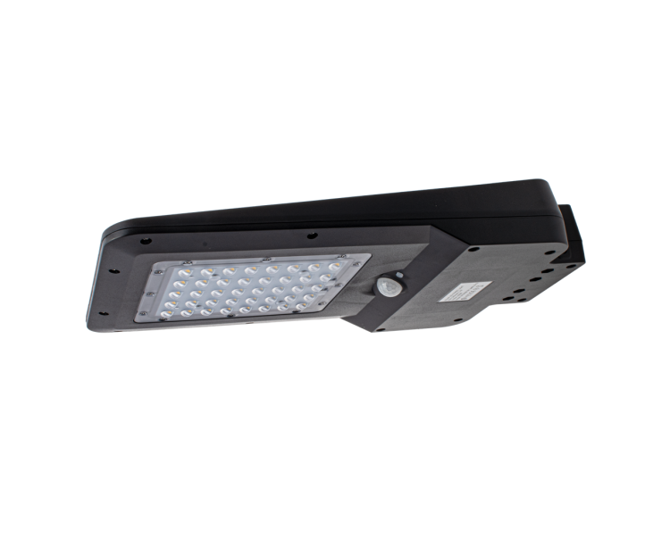 Lampa uliczna parkingowa solarna z czujnikiem ruchu i zmierzchu SOLAR LED STREET 15W Eko-Light Milagro EKO2028 1650lm parkowa z akumulatorem 4000K IP65 barwa neutralna