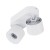 SPARK DUO WHITE CCT 20W 18171 TK Lighting Biały Biały