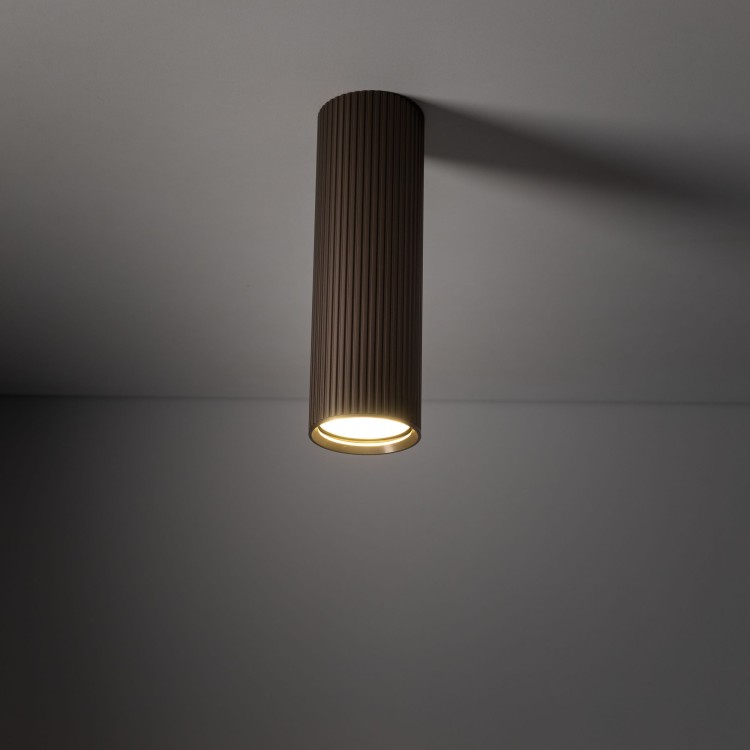 TUNE BROWN M 1XGU10 11028 TK Lighting Brąz Brązowy