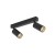 AMIS BLACK Lampa sufitowa 2 10633 TK Lighting Czarny Złoty, Czarny