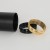AMIS BLACK Lampa sufitowa 2 10633 TK Lighting Czarny Złoty, Czarny