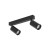 AMIS BLACK Lampa sufitowa 2 10633 TK Lighting Czarny Złoty, Czarny