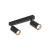 AMIS BLACK Lampa sufitowa 2 10633 TK Lighting Czarny Złoty, Czarny