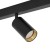 AMIS BLACK Lampa sufitowa 3 10634 TK Lighting Czarny Złoty, Czarny