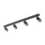 AMIS BLACK Lampa sufitowa 4 10635 TK Lighting Czarny Złoty, Czarny