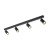 AMIS BLACK Lampa sufitowa 4 10635 TK Lighting Czarny Złoty, Czarny