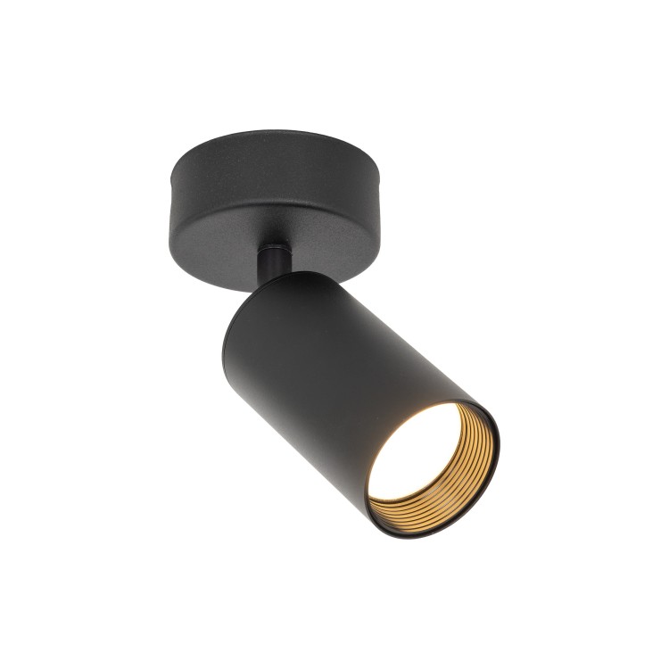 AMIS BLACK Oprawa oświetleniowa 1 10793 TK Lighting Czarny Złoty, Czarny