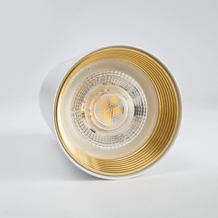 AMIS WHITE Downlight 10719 TK Lighting Biały Biały, Złoty