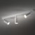 AMIS WHITE Oprawa oświetleniowa 3 10796 TK Lighting Biały Biały, Złoty