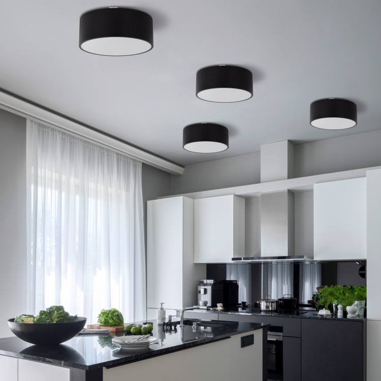 LIVO BLACK S 2XE27 IP54 10984 TK Lighting Biały Czarny, Biały