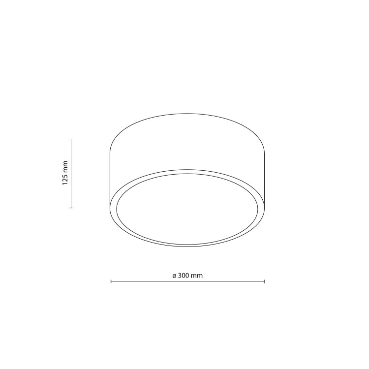 LIVO BLACK S 2XE27 IP54 10984 TK Lighting Biały Czarny, Biały
