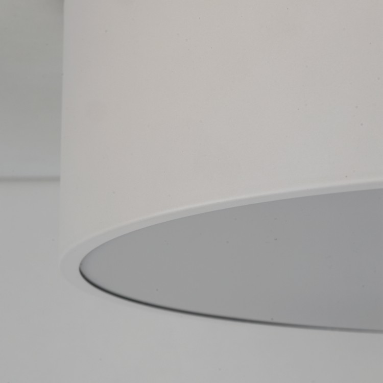 LIVO WHITE M 3XE27 IP54 10985 TK Lighting Biały Biały