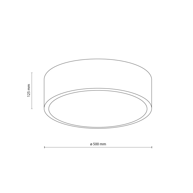 LIVO BLACK L 4XE27 IP54 10988 TK Lighting Biały Czarny, Biały