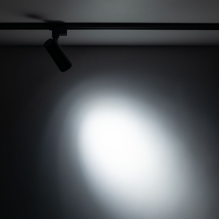TRACER BLACK CCT 10W 18178 TK Lighting Czarny Transparentny