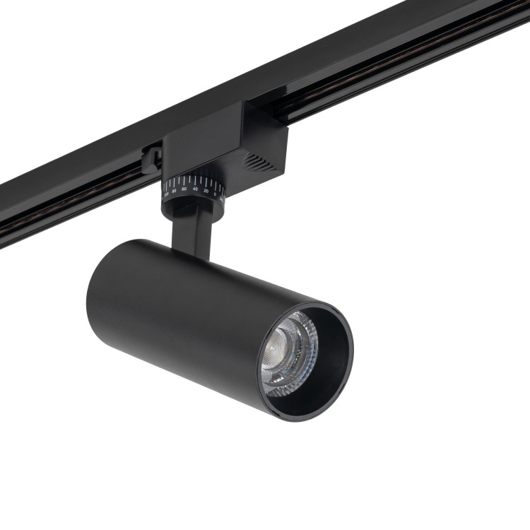 TRACER BLACK CCT 10W 18178 TK Lighting Czarny Transparentny