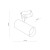 TRACER WHITE CCT 10W 18179 TK Lighting Biały Transparentny