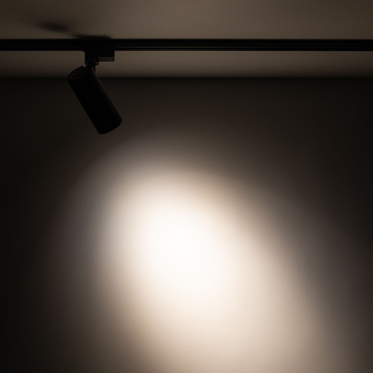 TRACER BLACK CCT 20W 18189 TK Lighting Czarny Transparentny