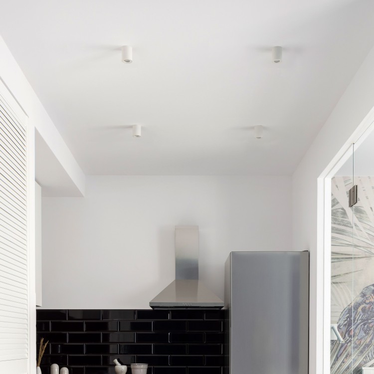 LIGNO WHITE GU10 10932 TK Lighting Biały Transparentny