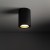 LIGNO BLACK GU10 10933 TK Lighting Czarny Transparentny