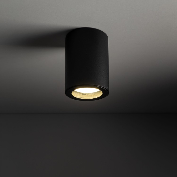 LIGNO BLACK GU10 10933 TK Lighting Czarny Transparentny