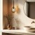 PEARL COGNAC Lampa wisząca 1XG9 10831 TK Lighting Czarny Koniak