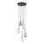 PEARL MIX Lampa wisząca 5XG9 10844 TK Lighting Czarny Multikolor