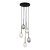 PEARL MIX Lampa wisząca 5XG9 10844 TK Lighting Czarny Multikolor