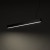 LUXE BLACK CCT Lampa wisząca 18173 TK Lighting Czarny Biały