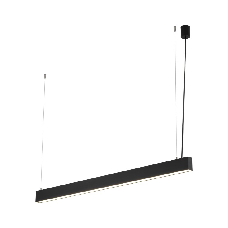 LUXE BLACK CCT Lampa wisząca 18173 TK Lighting Czarny Biały