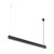 LUXE BLACK CCT Lampa wisząca 18173 TK Lighting Czarny Biały