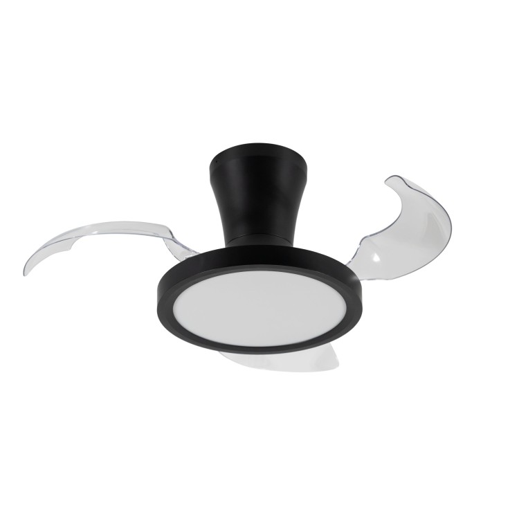BREEZE BLACK 18199 TK Lighting Czarny Biały