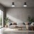 BREEZE BLACK 18199 TK Lighting Czarny Biały